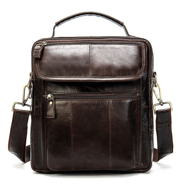 WESTAL Genuine Leather Bag- Crossbody Bag for Men