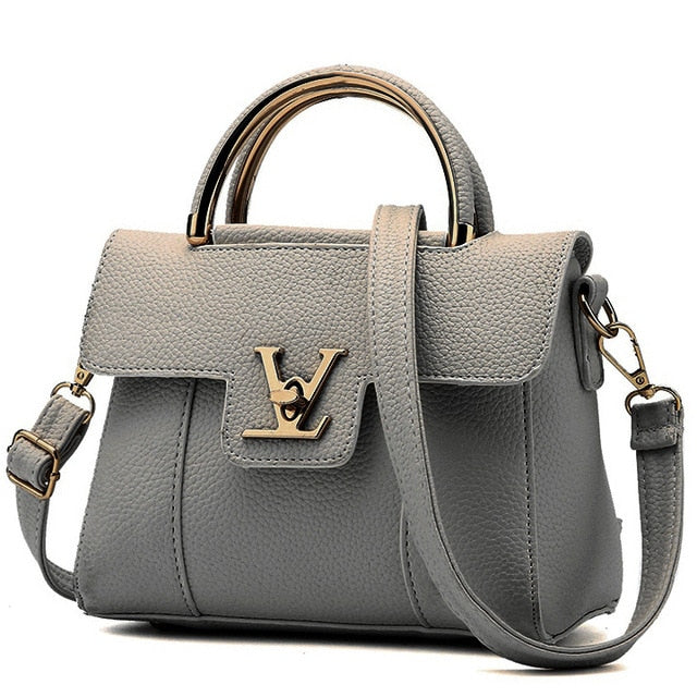 Hot Flap V Women's Luxury Leather Clutch Bag Ladies Handbag