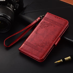 Flip Leather wallet Case For Xiaomi Redmi Note