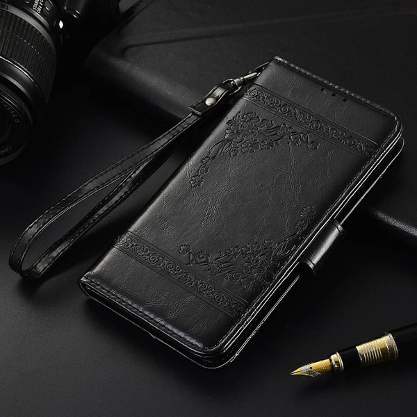 Flip Leather wallet Case For Xiaomi Redmi Note