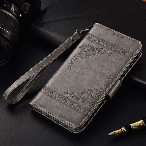 Flip Leather wallet Case For Xiaomi Redmi Note