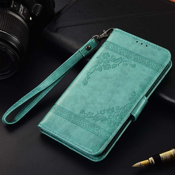 Flip Leather wallet Case For Xiaomi Redmi Note